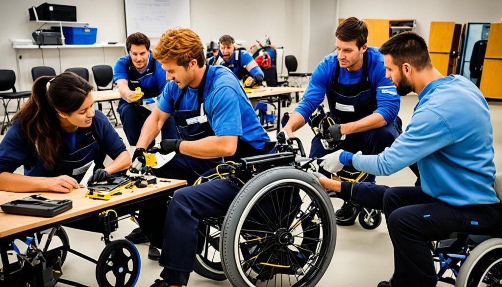 電動輪椅維修工培訓計畫的制定與規劃