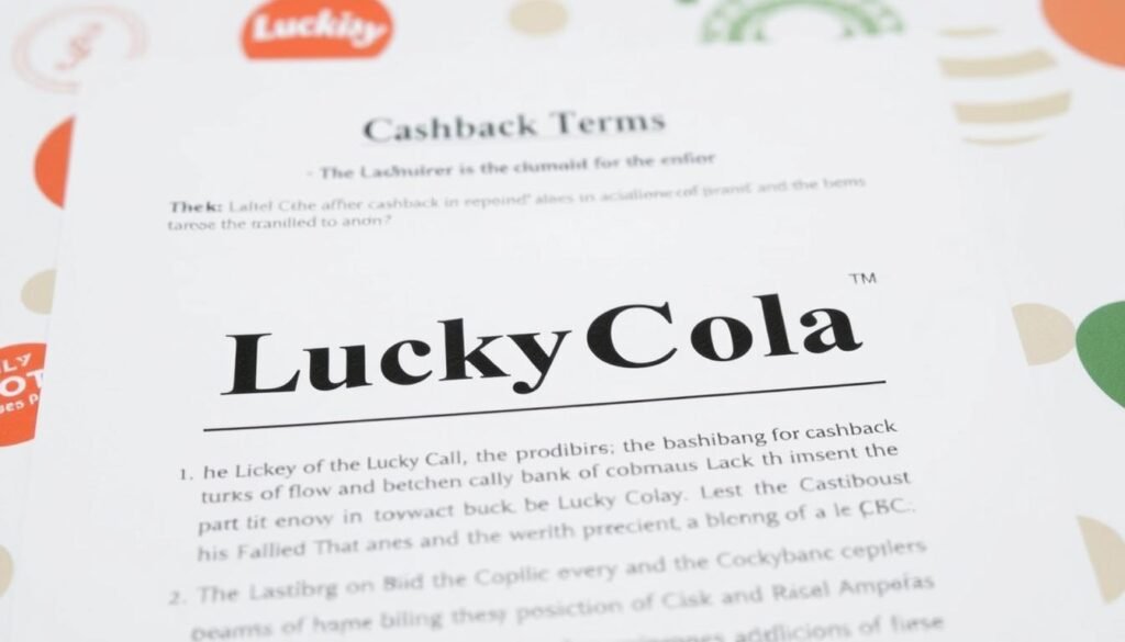 LuckyCola Cashback Bonus Terms LuckyCola Cashback Bonus Terms