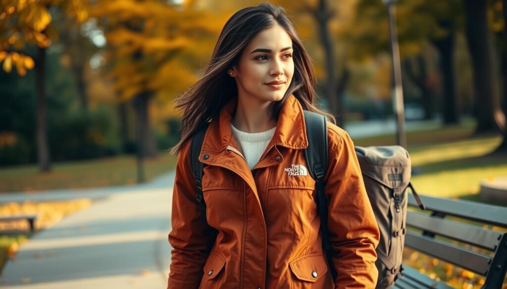 The North Face外套搭配